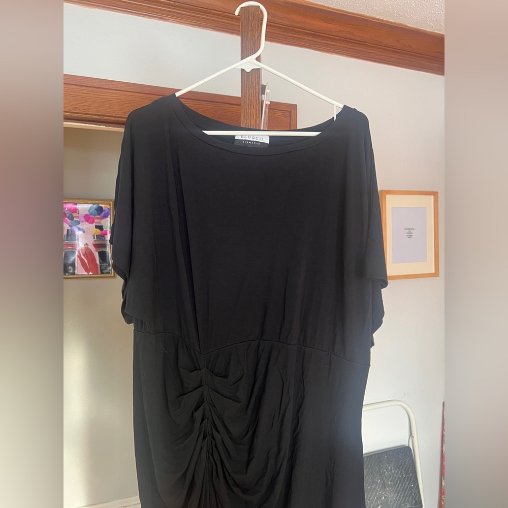 Black ELOQUII elements plus size dress